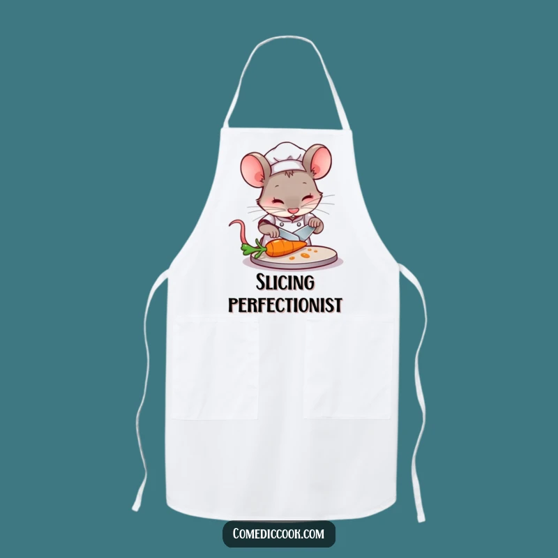 Funny Mouse Chef Apron: Cook with Precision and Humorous Flair!