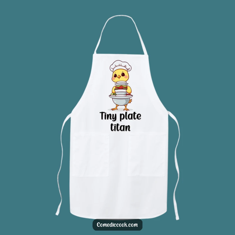 Funny Chick Chef Apron: Master Your Balancing Act, Hilarious Kitchen Gift