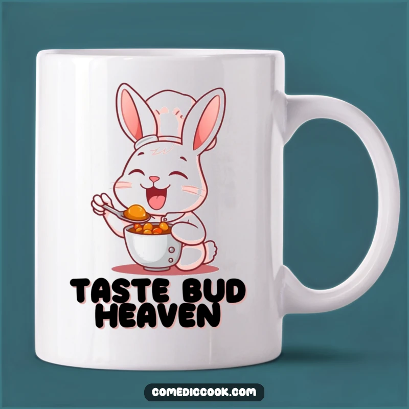 Funny Rabbit Chef Mug: Taste the Joy of Home-Cooked Goodness