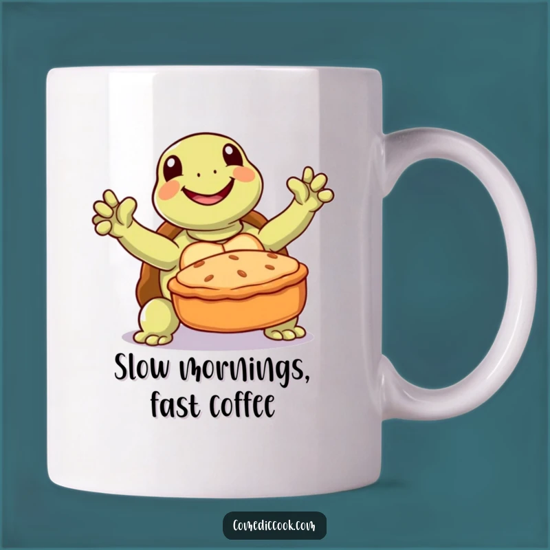 Funny Turtle Baker Mug: Perfect Humorous Gift for Slow & Steady Bakers