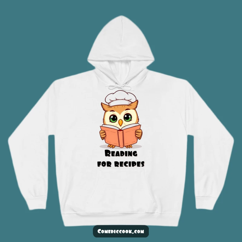 Cozy & Funny Owl Chef Hoodie: Wise Comfort for All
