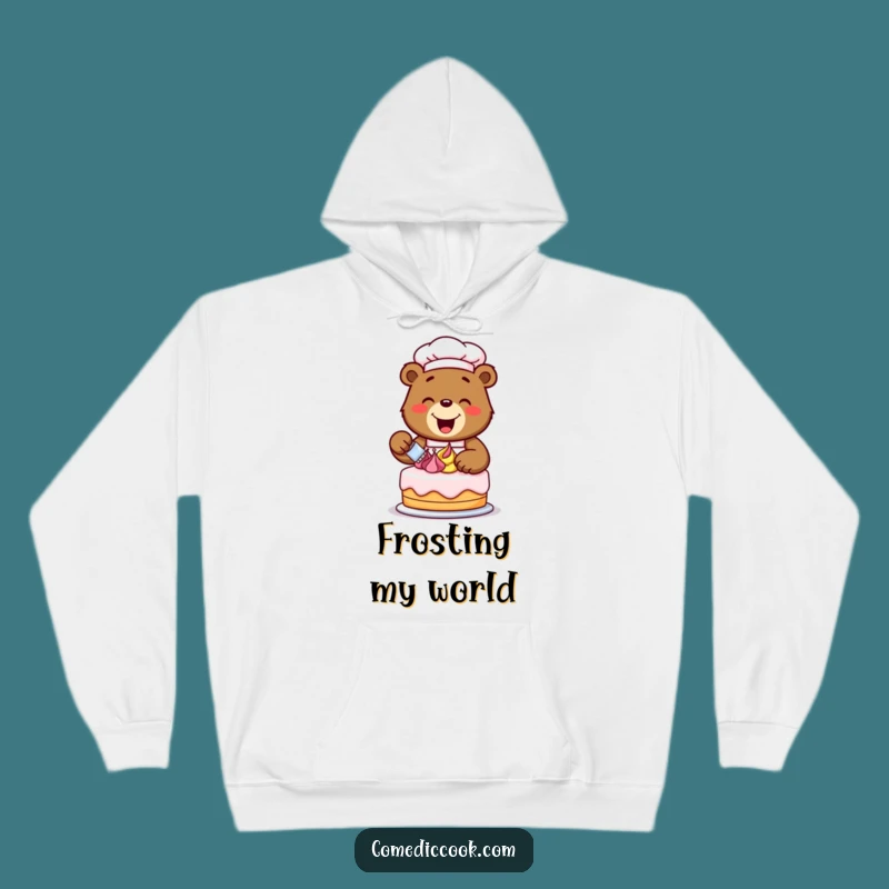 Cozy & Funny Bear Chef Hoodie: Sweet Comfort for All