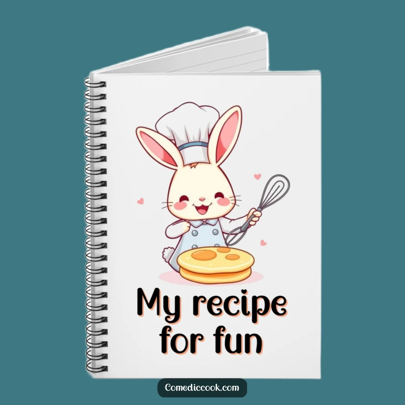 Funny Bunny Chef Notebook: Jot Down Your Culinary Ideas