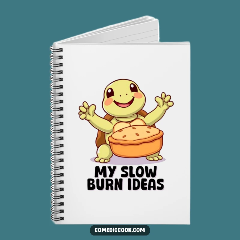 Funny Turtle Baker Notebook: Your Baking Journey